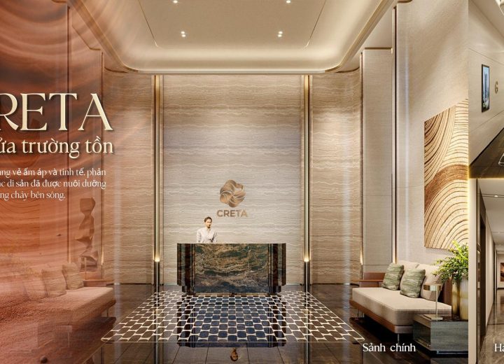 Sảnh chính Tháp Creta